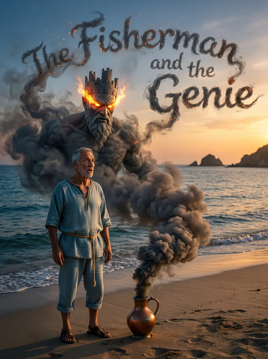 The Fisherman and the Genie cover