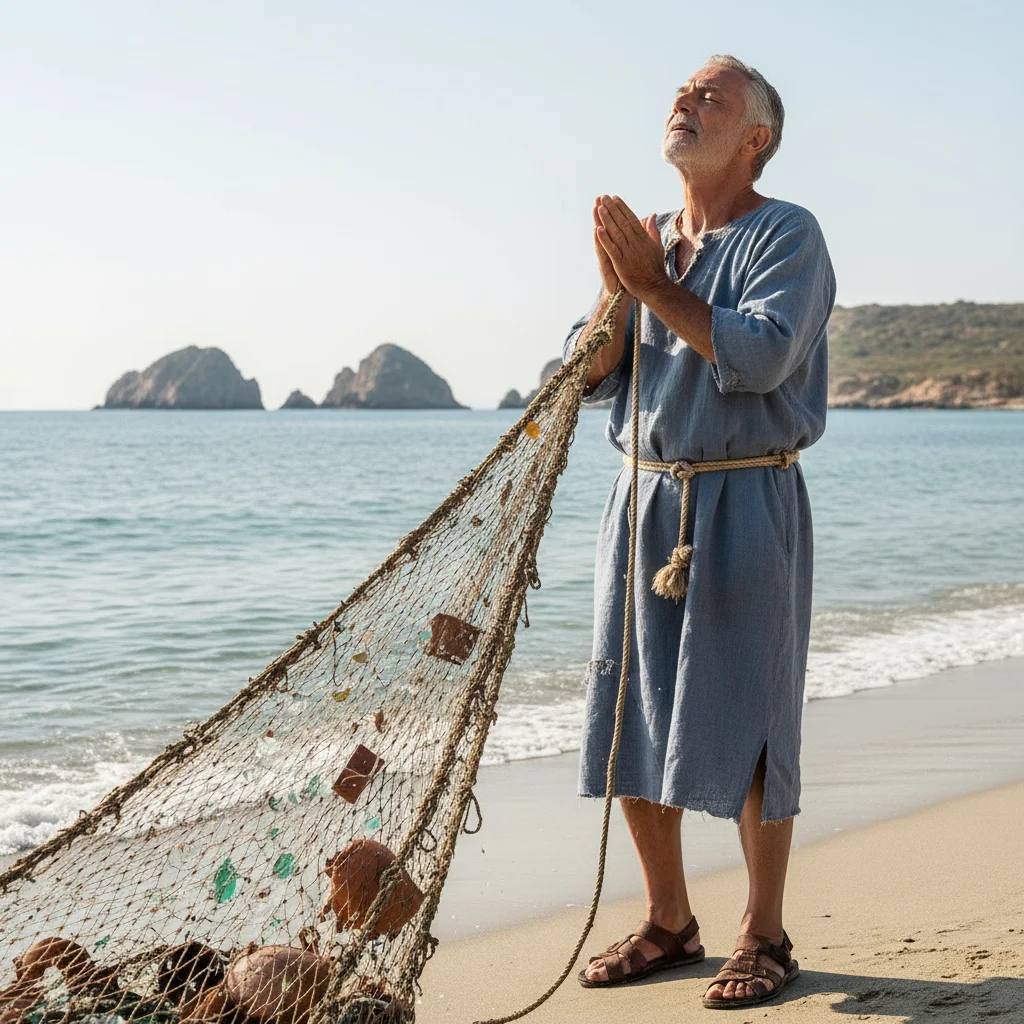 Illustration for: Broken Pottery