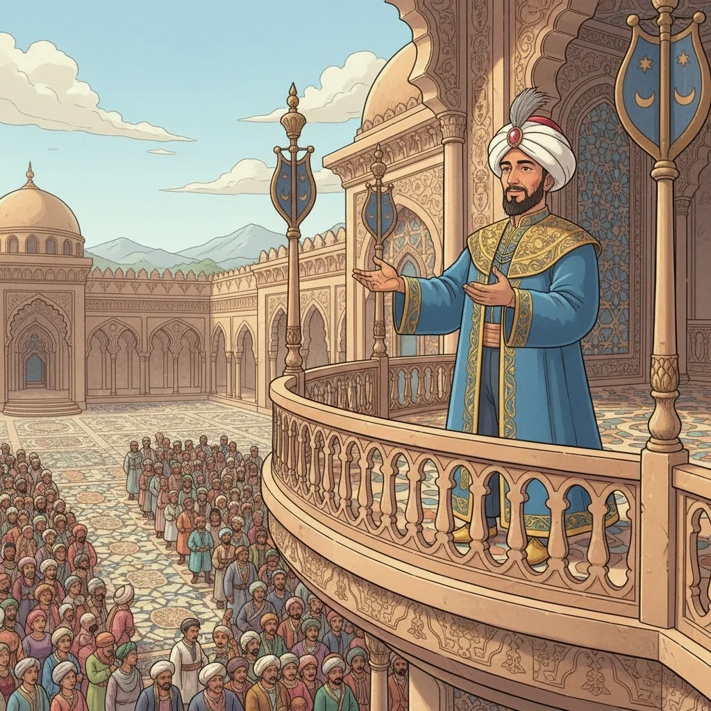 Illustration for: The Sultan's Challenge