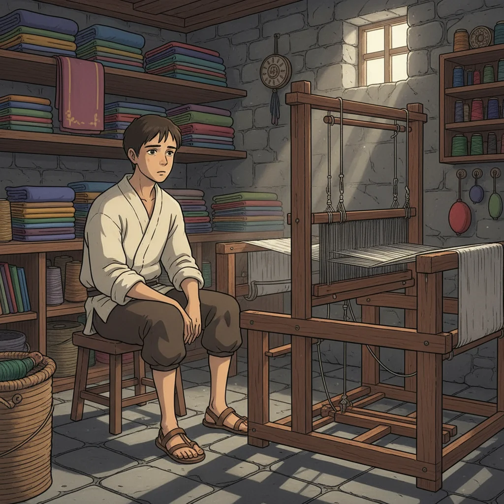 Illustration for: Staring at the Empty Loom