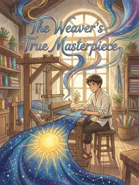 The Weaver's True Masterpiece kids picture book cover