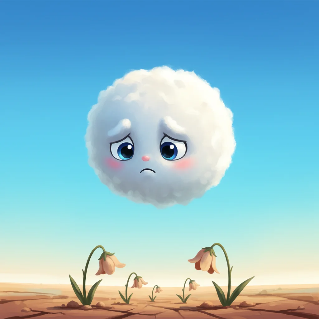 Illustration for: Thirsty Flowers Below