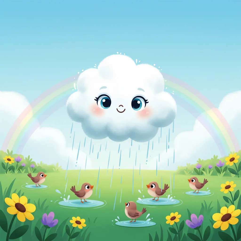 Illustration for: A Gentle Shower