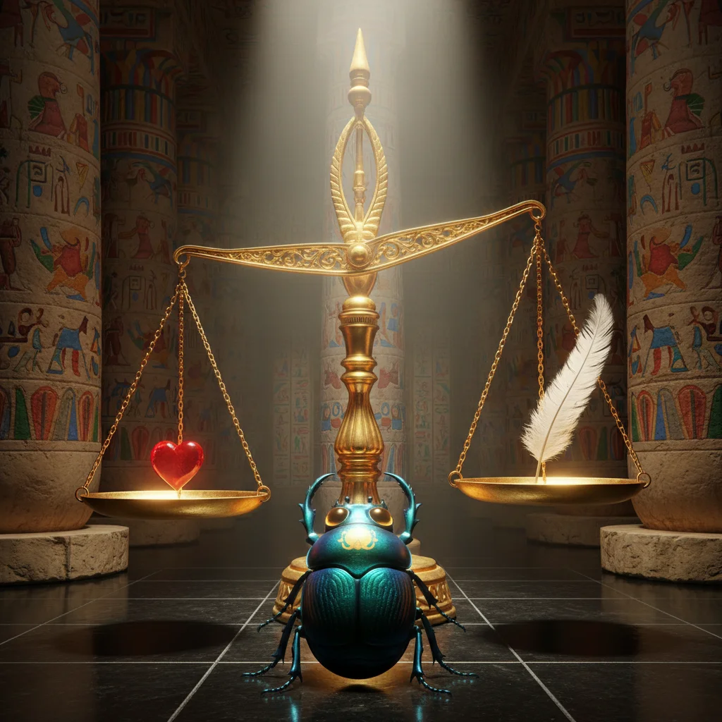 Illustration for: The Weighing of the Heart