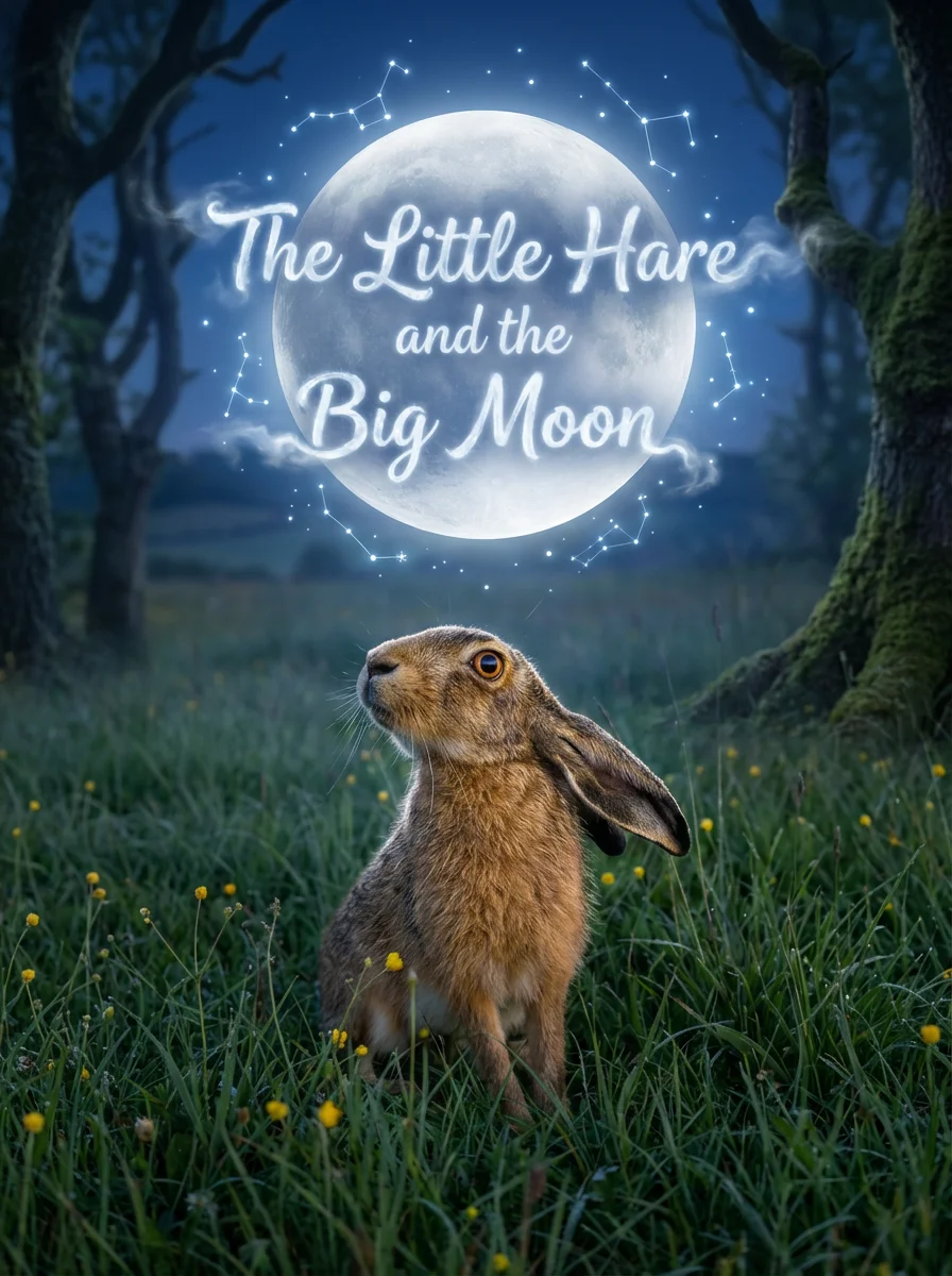 The Little Hare and the Big Moon cover