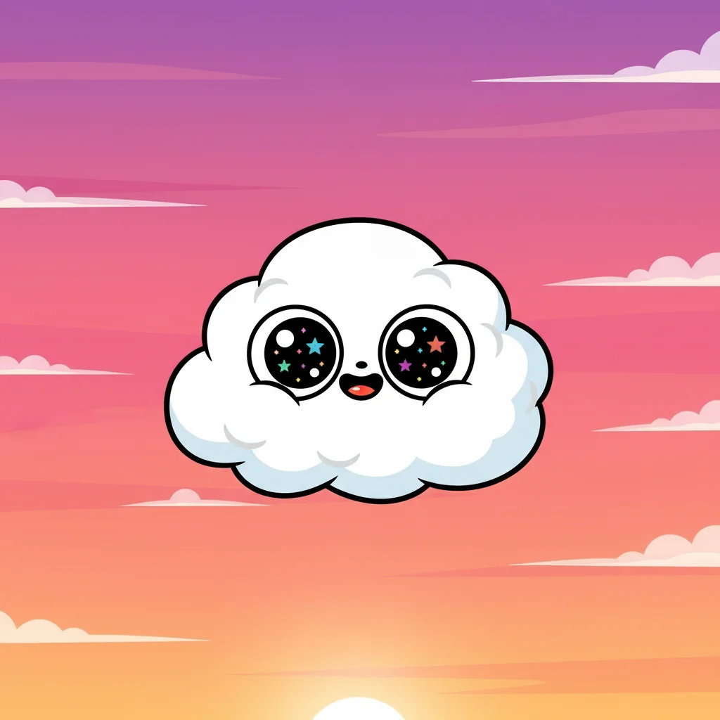 Illustration for: The Happiest Cloud