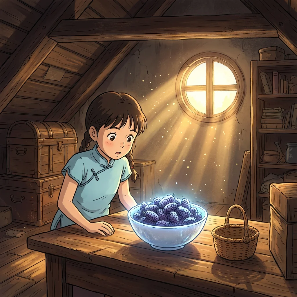 神奇的冷冻桑葚 kids picture book cover