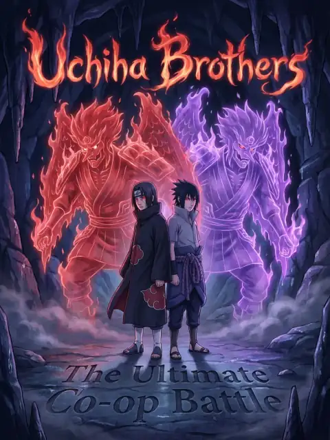 宇智波兄弟：终极合作之战 kids picture book cover