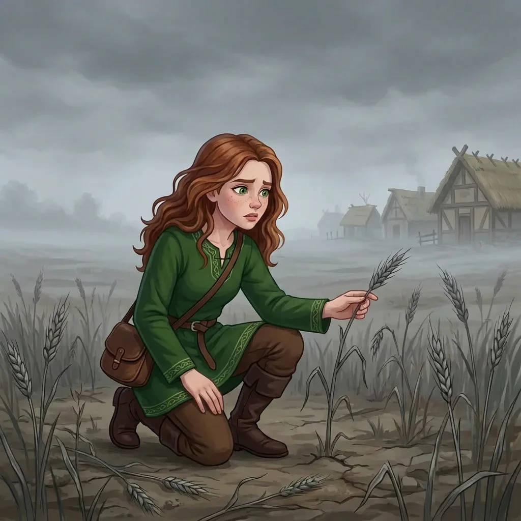 Illustration for: A Creeping Shadow