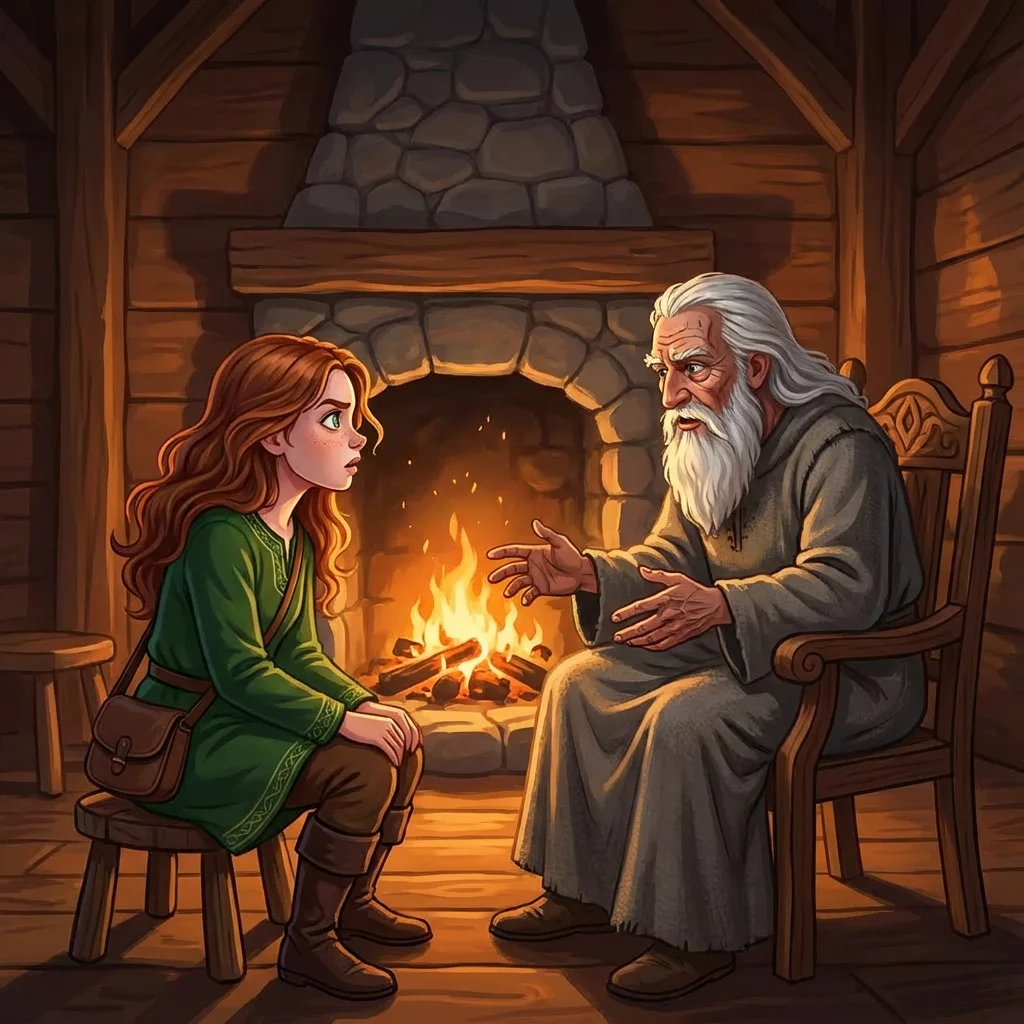 Illustration for: The Legend of the Spring