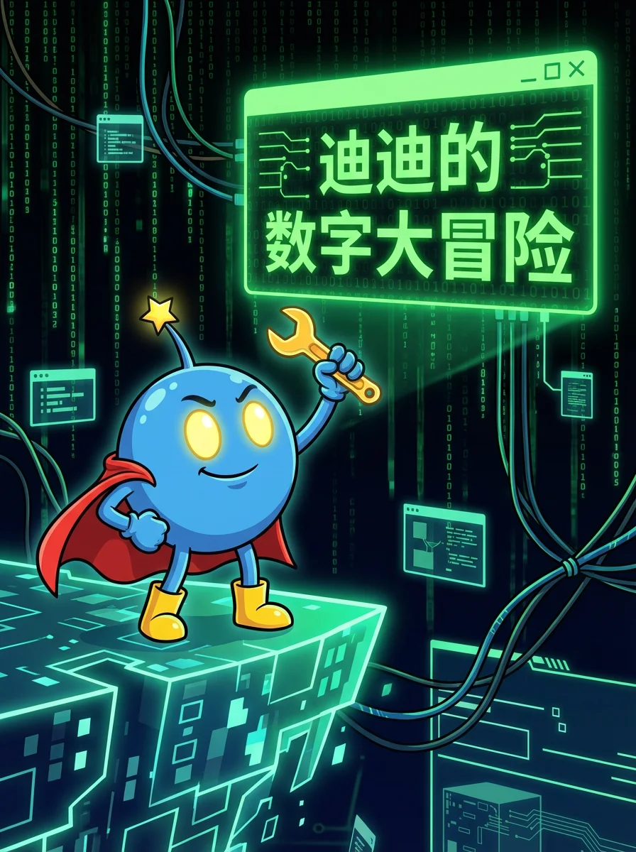 迪迪的数字大冒险 cover