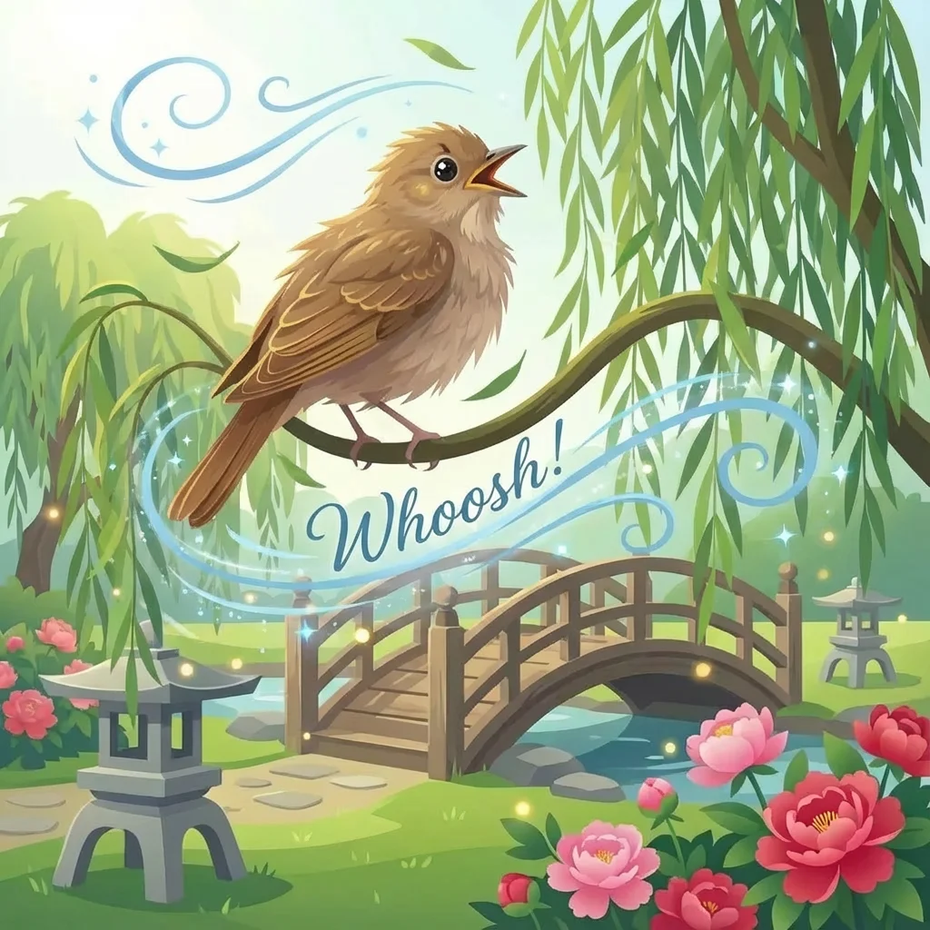 Illustration for: The Whispering Breeze