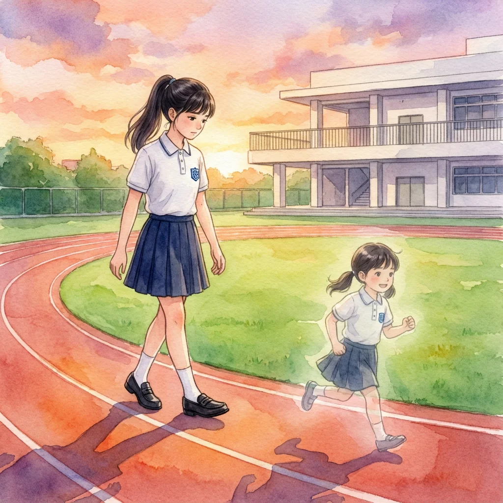 Illustration for: 六年的红跑道