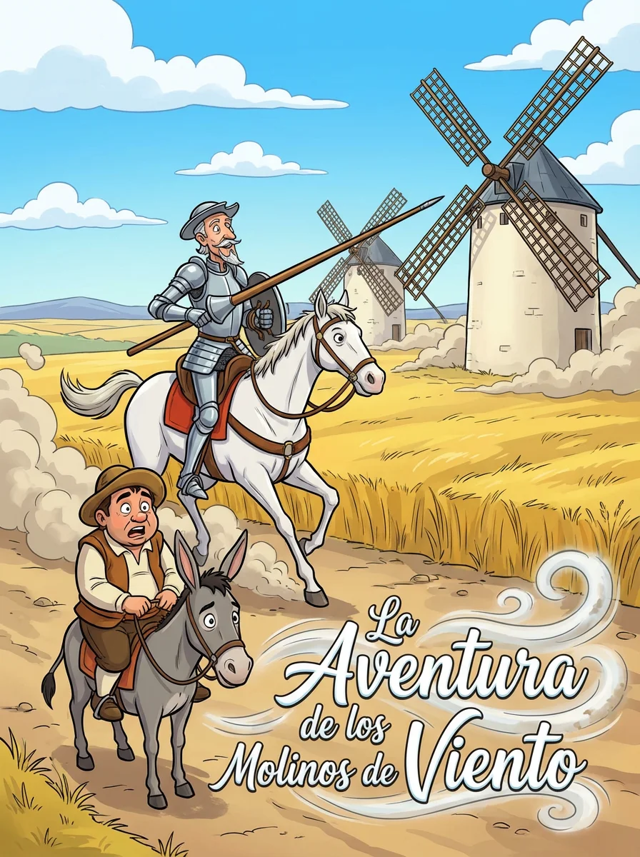 La Aventura de los Molinos de Viento cover