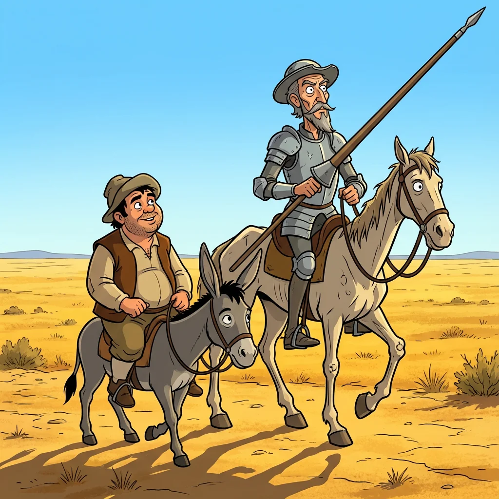 Illustration for: Cabalgando por la Llanura