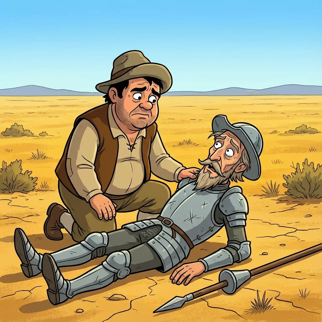 Illustration for: Sancho al Rescate