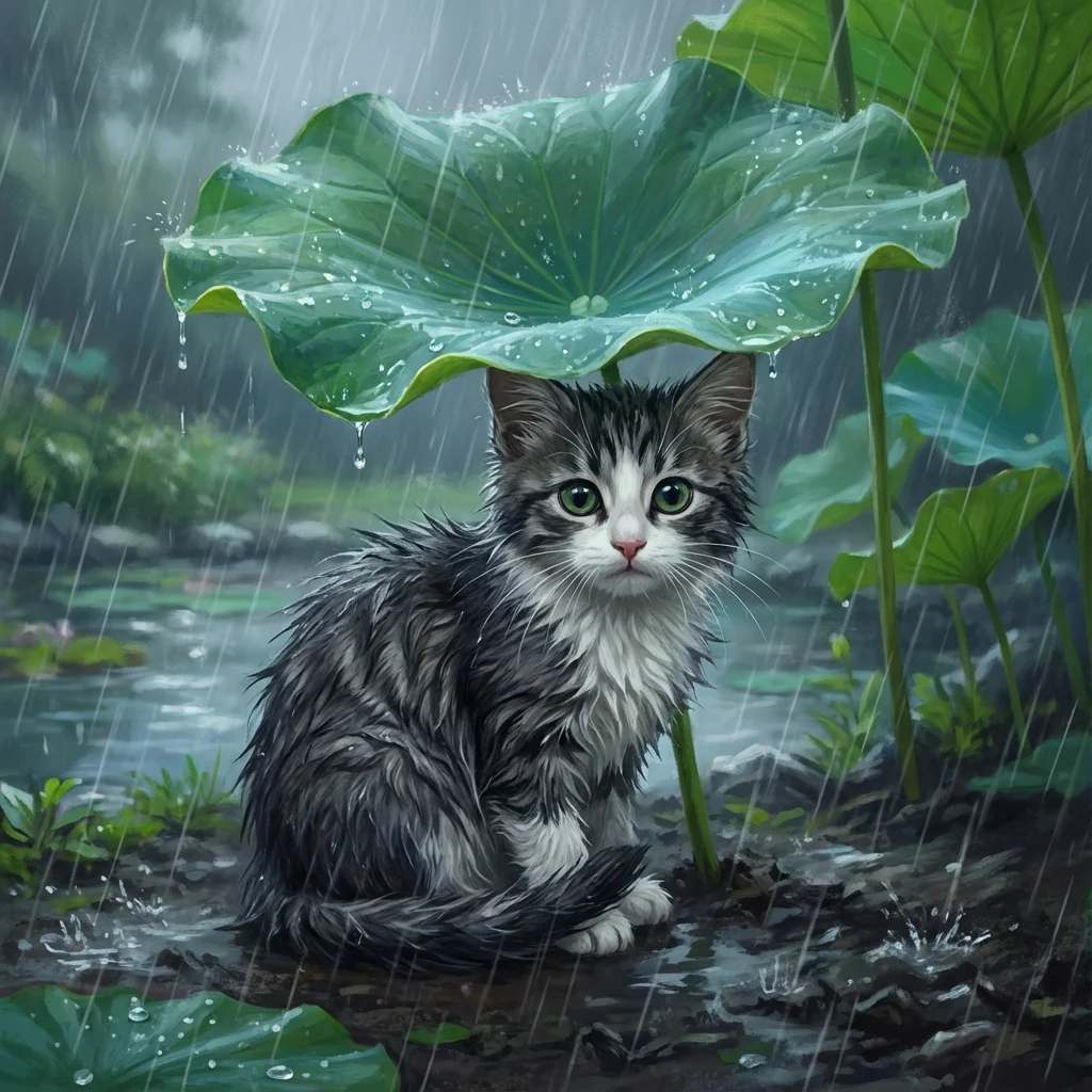 Illustration for: 突如其来的雷雨