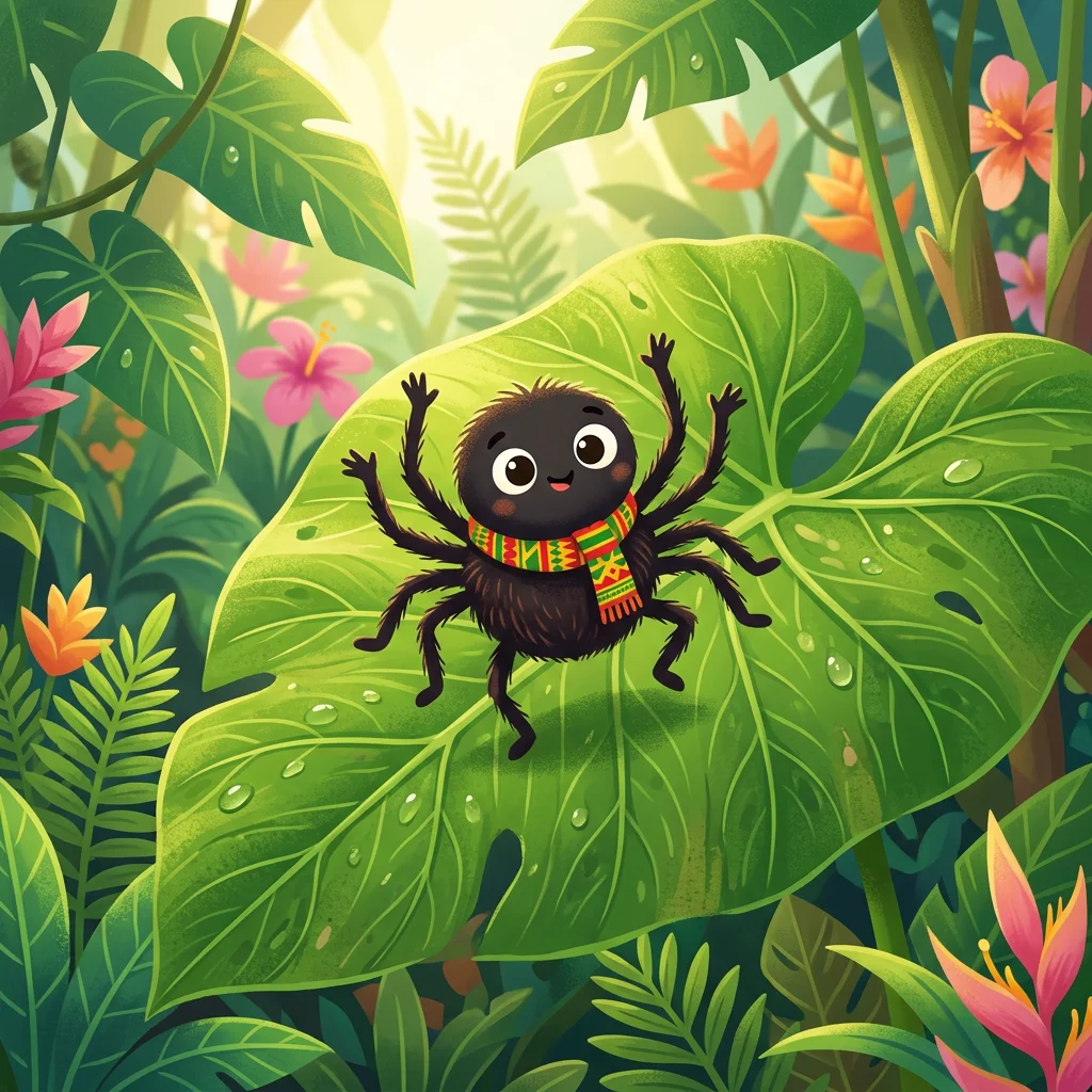 Illustration for: The Dancing Spider