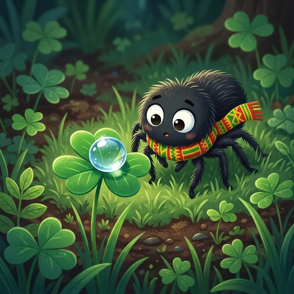 Illustration for: The Little Dewdrop
