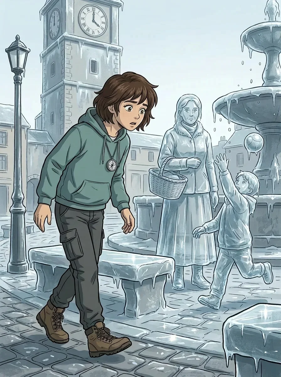 Illustration for: Frozen in Time