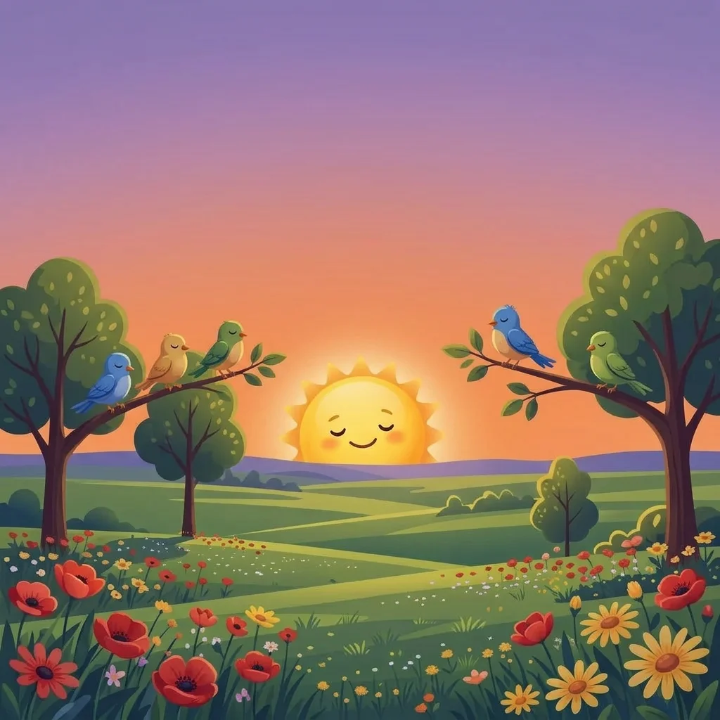 Illustration for: The Sleepy Sky