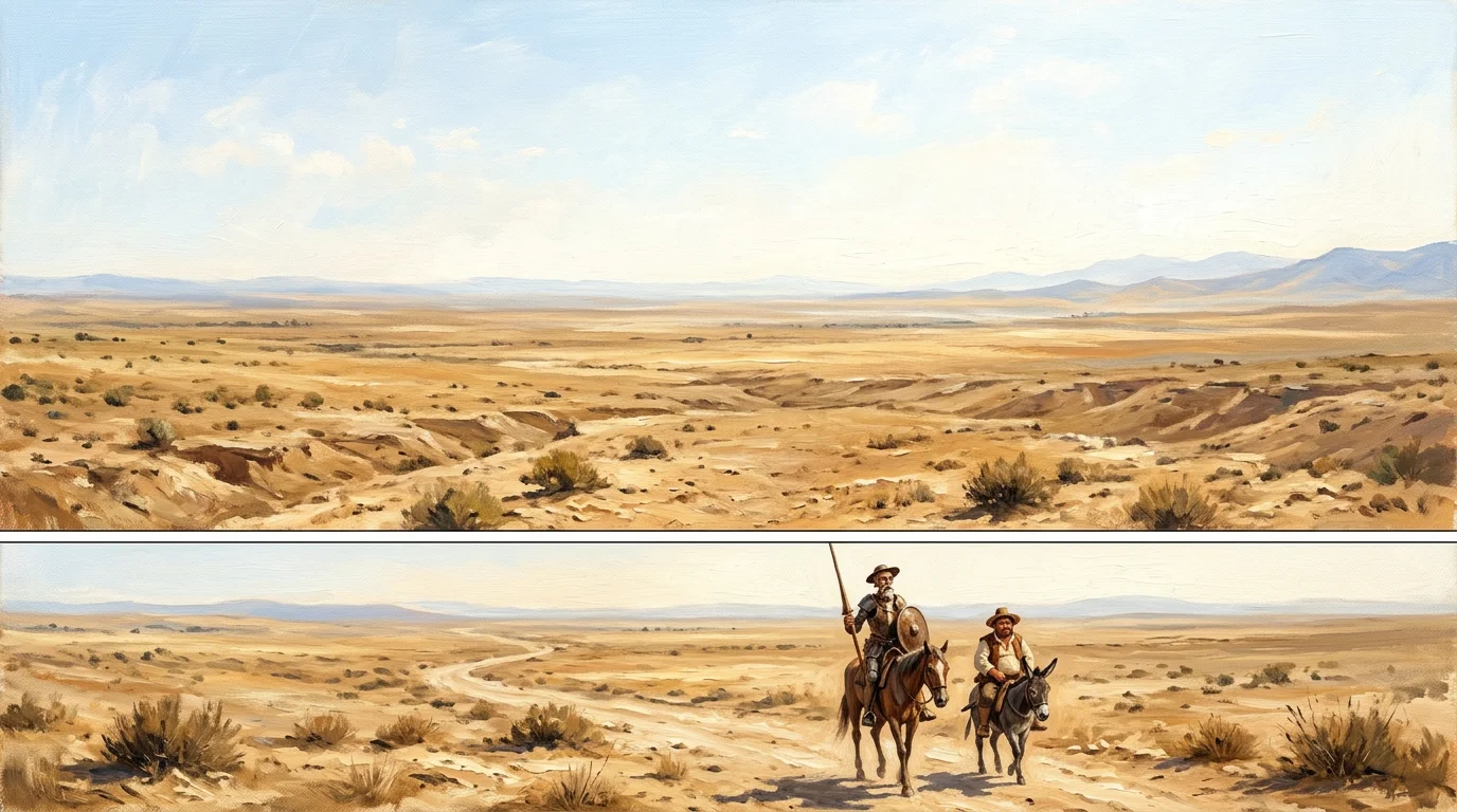 Illustration for: La llanura infinita