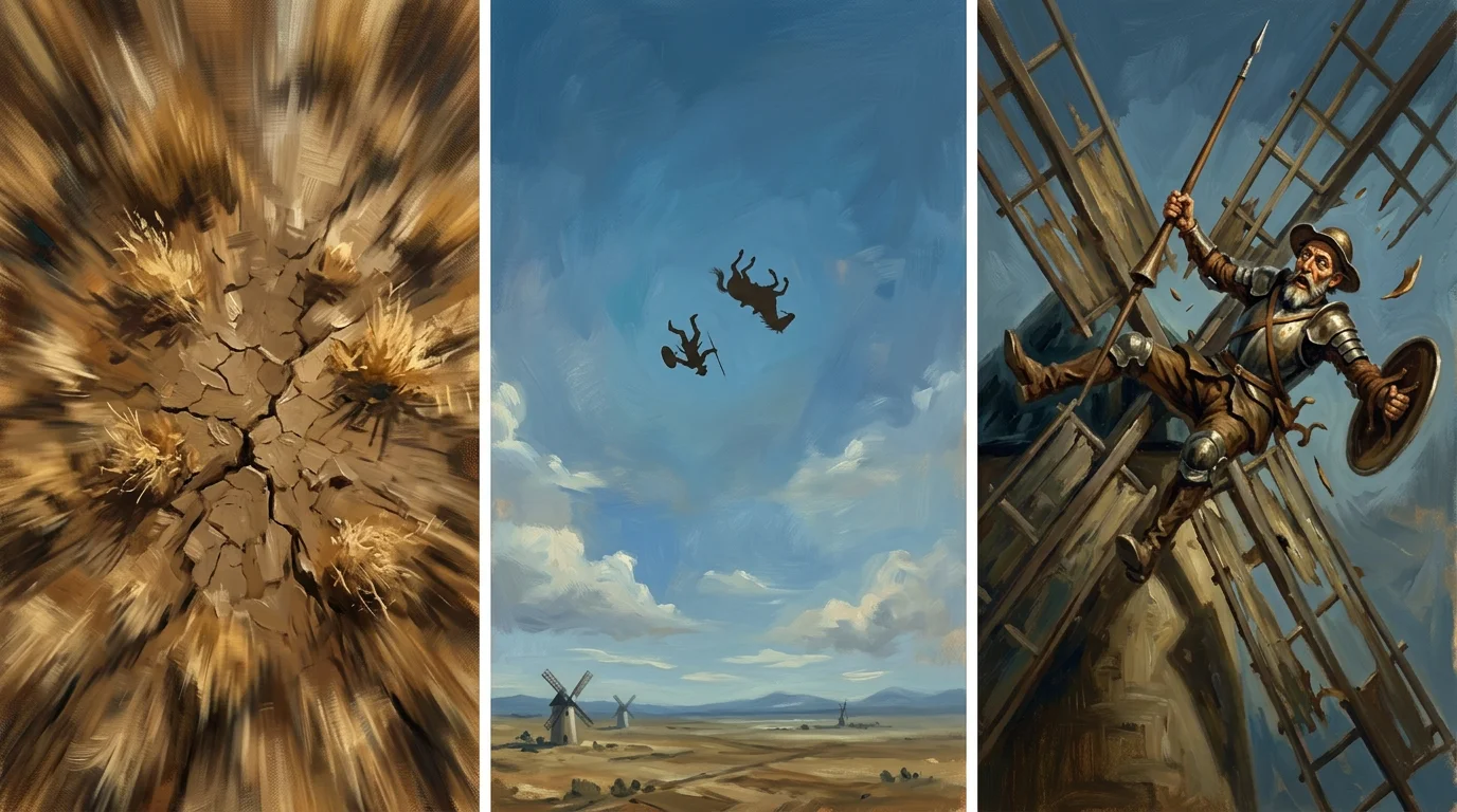 Illustration for: El vuelo del hidalgo