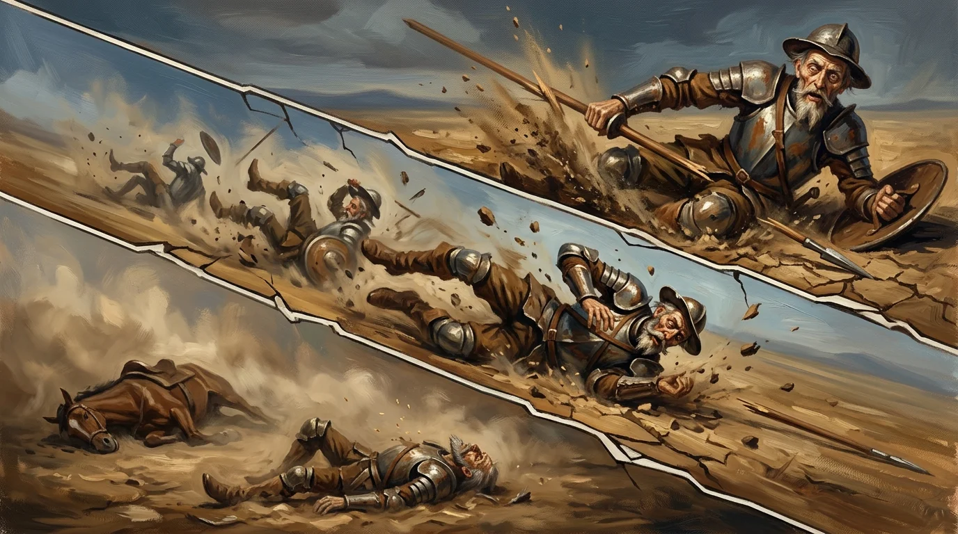 Illustration for: Caída a la tierra