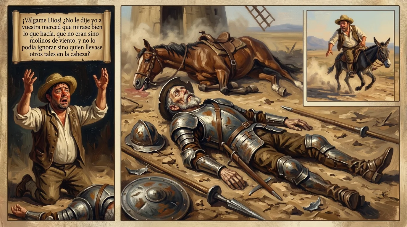 Illustration for: El cuerpo vencido