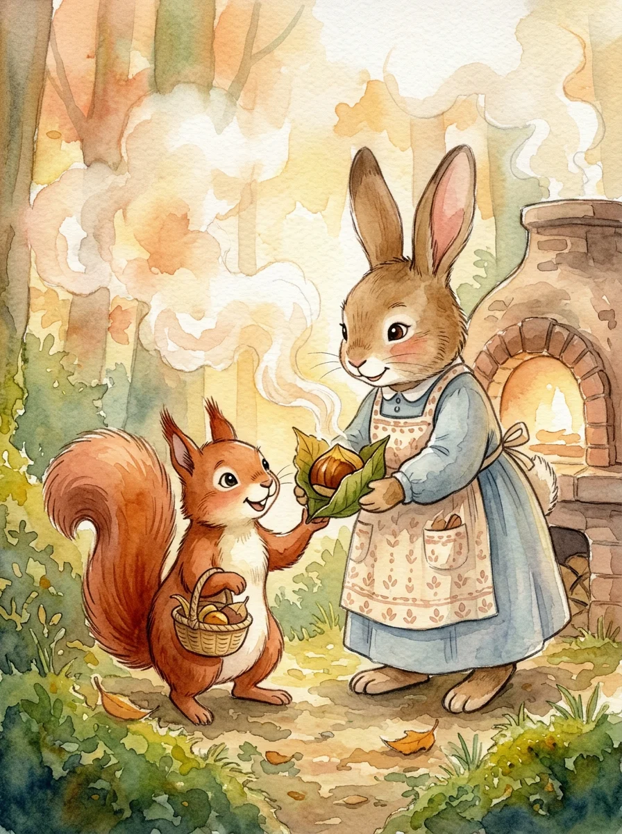 Illustration for: 香喷喷的收获